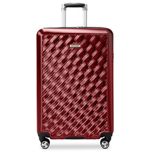 Load image into Gallery viewer, Ricardo Beverly Hills Melrose Medium Check-In Spinner - Frontside - Claret Red