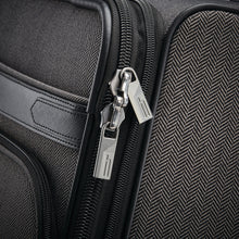 Load image into Gallery viewer, Hartmann Herringbone Deluxe Carry On Expandable Spinner - locking zipper pulls