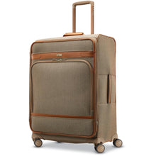 Load image into Gallery viewer, Hartmann Herringbone Deluxe Medium Journey Expandable Spinner - terracotta