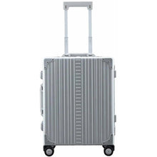 Load image into Gallery viewer, Aleon 21" Aluminum Carry On w/Shirt & Pant Packer - Frontside Platinum