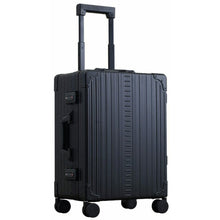Load image into Gallery viewer, Aleon 21" Aluminum Carry On w/Shirt & Pant Packer - Front Left Quarter Onyx
