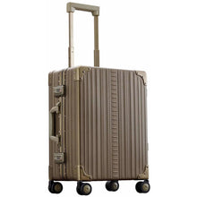 Load image into Gallery viewer, Aleon 21" Aluminum Classic Carry On - Front Left Quarter Bronze