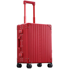 Load image into Gallery viewer, Aleon 21" Aluminum Classic Carry On - Front Left Quarter Ruby