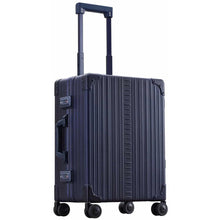 Load image into Gallery viewer, Aleon 21" Aluminum Classic Carry On - Front Left Quarter Sapphire