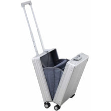 Load image into Gallery viewer, Aleon 21" Aluminum Overnight Business Carry On - Open