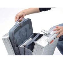 Load image into Gallery viewer, Aleon 21" Aluminum Overnight Business Carry On - Unpacking