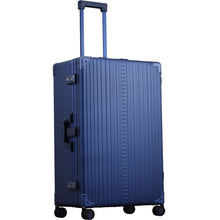 Load image into Gallery viewer, Aleon 30" Aluminum Macro Traveler w/Suiter - Front Left Quarter Sapphire
