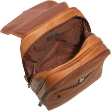 Load image into Gallery viewer, LeDonne Leather Women's Organizer Backpack/Purse