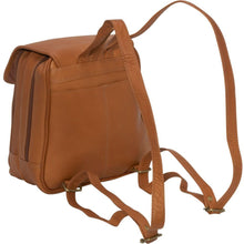 Load image into Gallery viewer, LeDonne Leather Women's Organizer Backpack/Purse