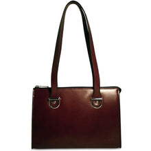 Load image into Gallery viewer, Jack Georges Milano Shoulder Handbag 3604 - Frontside Cherry