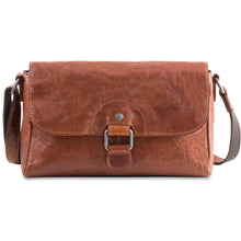 Load image into Gallery viewer, Jack Georges Voyager Emma Petite Crossbody Bag - Frontside Honey