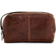 Load image into Gallery viewer, Jack Georges Voyager Toiletry Bag - Frontside Brown