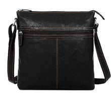 Load image into Gallery viewer, Jack Georges Voyager Large City Crossbody - Frontside Black