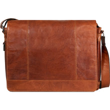 Load image into Gallery viewer, Jack Georges Voyager Full-Size Messenger Bag - Frontside Honey