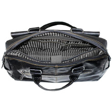 Load image into Gallery viewer, Jack Georges Voyager Zippered Briefcase With Front Flap Pocket - Interior