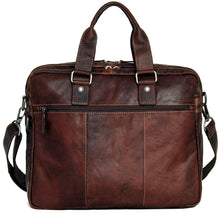Load image into Gallery viewer, Jack Georges Voyager Professional Briefcase - Frontside Brown