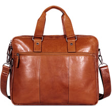 Load image into Gallery viewer, Jack Georges Voyager Professional Briefcase - Frontside Honey