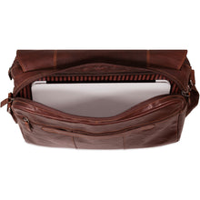 Load image into Gallery viewer, Jack Georges Voyager Large Travel Messenger Bag - Back Interior