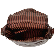 Load image into Gallery viewer, Jack Georges Voyager Crossbody Messenger and Wine Bag - Interior