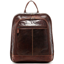 Load image into Gallery viewer, Jack Georges Voyager Backpack - Frontside Brown