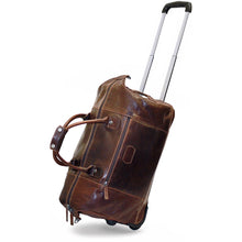 Load image into Gallery viewer, Jack Georges Voyager Wheeled Duffle Bag - Top Handle Extended