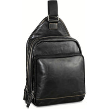 Load image into Gallery viewer, Jack Georges Voyager Sling Bag - Frontside Black