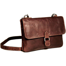 Load image into Gallery viewer, Jack Georges Voyager Wallet On A String - Frontside Brown