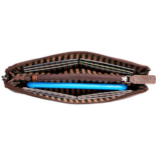 Load image into Gallery viewer, Jack Georges Voyager Zippered Wristlet Clutch - Interior