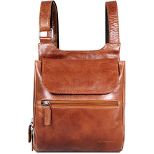 Load image into Gallery viewer, Jack Georges Voyager Slim Crossbody Bag - Frontside Honey