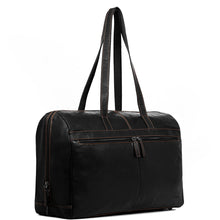 Load image into Gallery viewer, Jack Georges Voyager Uptown Duffle Tote Bag - Frontside Black