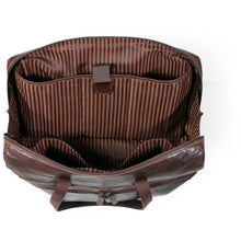 Load image into Gallery viewer, Jack Georges Voyager Uptown Duffle Tote Bag - Interior