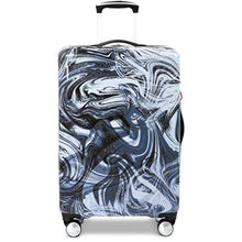 Load image into Gallery viewer, Ricardo Beverly Hills Florence 2.0 Medium Check-In Spinner - Blue Swirl - Frontside