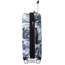 Load image into Gallery viewer, Ricardo Beverly Hills Florence 2.0 Medium Check-In Spinner - Blue Swirl - Profile