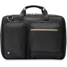 Load image into Gallery viewer, Briggs & Riley HTA Medium Expandable Briefcase - black