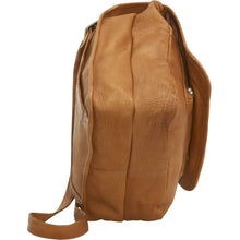 Load image into Gallery viewer, LeDonne Leather Convertible Backpack/Shoulder Bag - Bottom