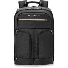 Load image into Gallery viewer, Briggs & Riley Slim Expandable Backpack - black