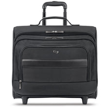 Load image into Gallery viewer, Solo New York Columbus Rolling Overnighter Case - black