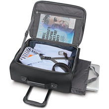 Load image into Gallery viewer, Solo New York Columbus Rolling Overnighter Case - inside