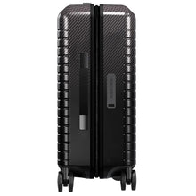 Load image into Gallery viewer, Mon Carbone Black Diamond Carbon Fiber Zippered Closure Carry On - zippered closure
