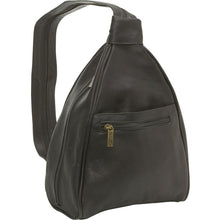 Load image into Gallery viewer, LeDonne Leather Ladies Sling Backpack - Frontside Cafe