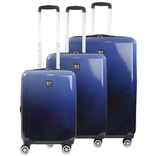 Load image into Gallery viewer, Ful Impulse Ombre Hardside Spinner Luggage 3pc set - Blue