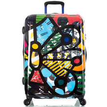 Load image into Gallery viewer, Britto Butterfly TRANSPARENT 26" Expandable Spinner - Frontside