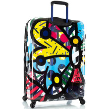Load image into Gallery viewer, Britto Butterfly TRANSPARENT 30" Expandable Spinner - Rearview