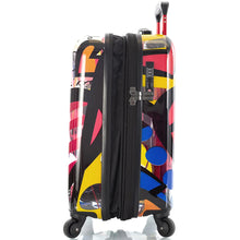 Load image into Gallery viewer, Britto A New Day TRANSPARENT Carry On Spinner - Profile Expanded