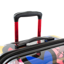 Load image into Gallery viewer, Britto A New Day TRANSPARENT 3pc Spinner Luggage Set - Top Handle