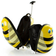 Load image into Gallery viewer, Heys Travel Tots Bumble Bee Luggage & Backpack Set - Interior