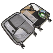 Load image into Gallery viewer, Disney Stamps 3pc Expandable Spinner Luggage Set - inside