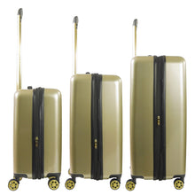 Load image into Gallery viewer, Ful Groove Expandable Hardside Spinner 3 Pc Luggage Set - expansion zipper