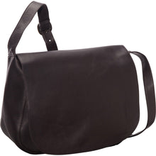 Load image into Gallery viewer, Ledonne Leather Classic Full Flap Should Bag - Frontside Cafe