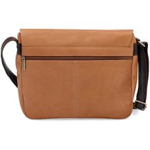 Load image into Gallery viewer, Ledonne Leather Serenity Crossbody Bag - Rearview